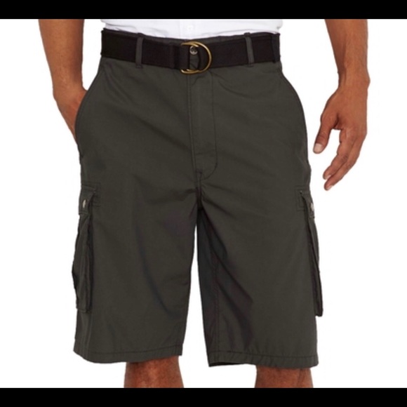 levi's men's snap cargo shorts